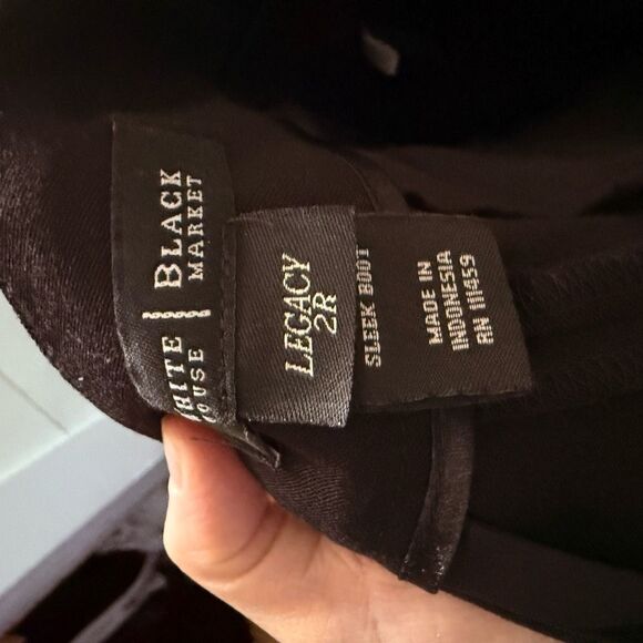 White House Black Market Women’s 2R Sleek Boot Career Work Pants - Picture 6 of 7